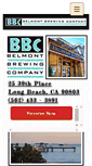 Mobile Screenshot of belmontbrewing.com
